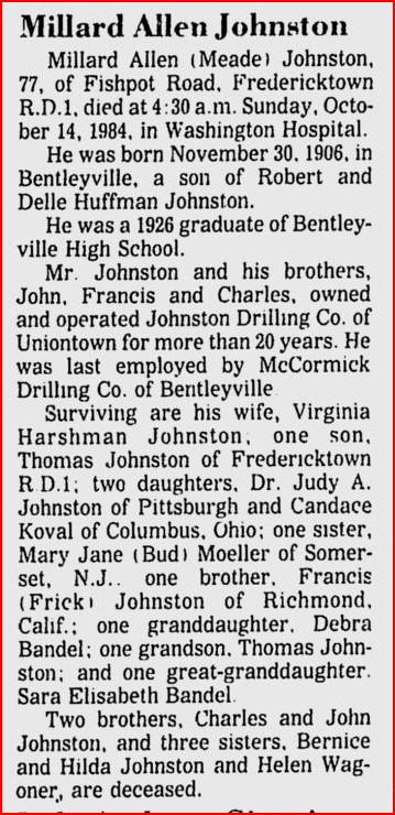 Millard Allen Johnston